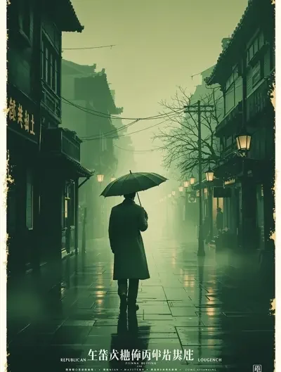 雾锁京城 高清海报